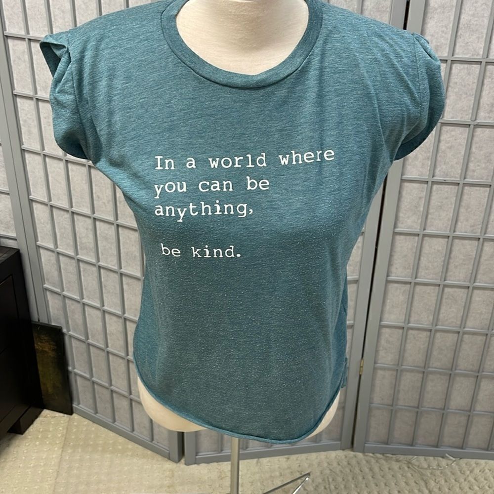 OM & AH - Be Kind Roll T-Shirt. Women’s Size Small.